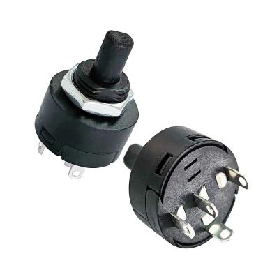 China Control Switch AC Type Rotary Switch With 20 Mm And 90 Degree Rotary Microminiature Diameter Certified By European Standards for sale