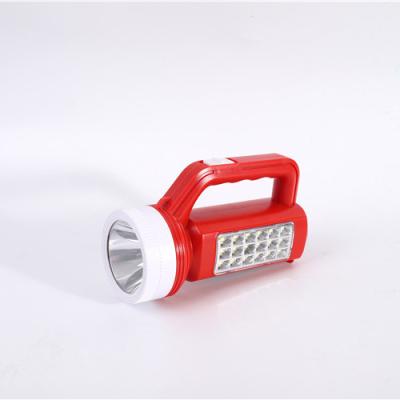 China Emergency Shipping Rechargeable Flashlight High Power LED Handle Lamp Fast Search Light for sale