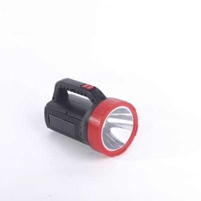 China Factory Wholesale Emergency Search Light Solar Handheld Flashlight Torch For Sale for sale