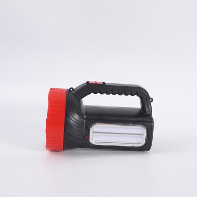 China Luxury Large Emergency Discounts Rechargeable Flashlight High Power Handle Lamp LED Search Light for sale