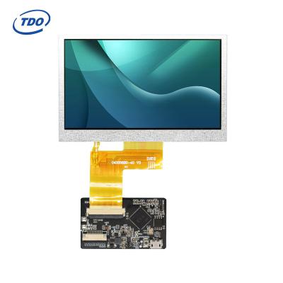 China HMI 4.3 Inch TFT LCD Module 480*272 Resolution RGB Interface, Smart Display UART TTL Interface With Customized Power Board 4.3 Inch for sale