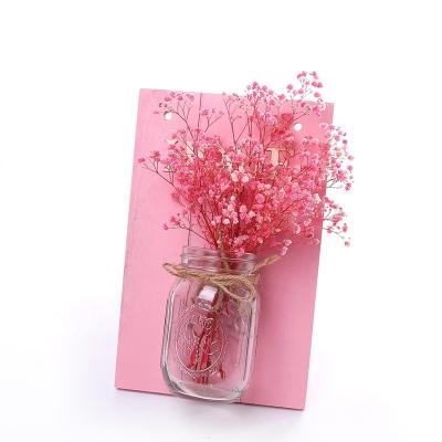 China 2019 Fashion Home Decoration Durable Babysbreath Bouquet Glass for sale