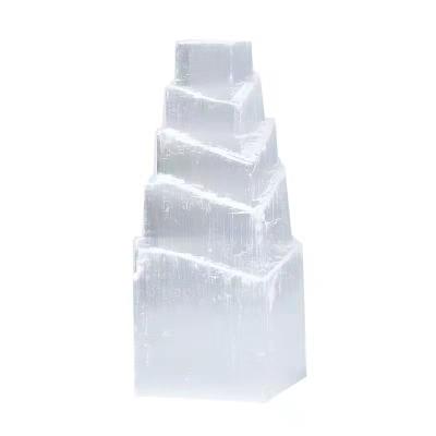 China China Crystals Wholesale Bulk Natural Magic Wand Selenite Tower Crystal Point For Souvenir for sale