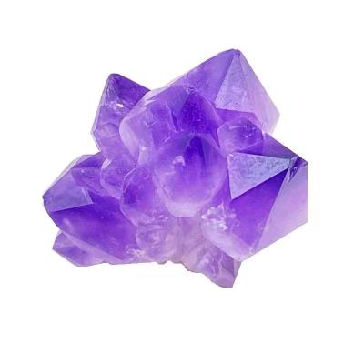 China Wholesale High Quality Euro-American Mini Mineral Rock Crystal Amethyst Group Point For National Geo for sale