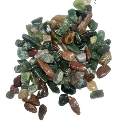 China Wholesale Europe Natural Crystal Ocean Jasper Chips Gravels Tumbled Stone for Home Decoration for sale