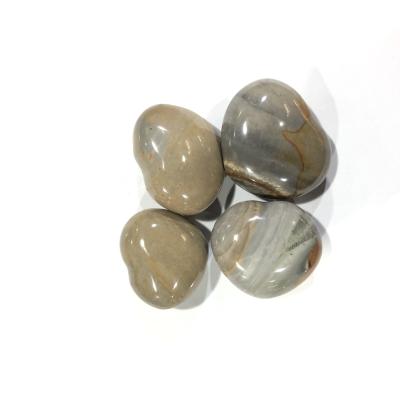 China Wholesale National Euro American Ocean Jasper Geo Stones Healing Crystals Heart Shaped Stone For Souvenirs for sale