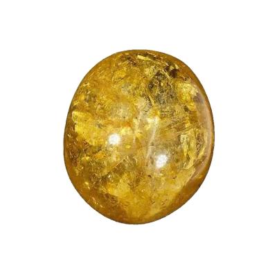 China Healing Euro-American wholesale natural national crystals geo stones citrine egg for souvenirs for sale