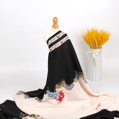 China Wholesale High Quality Anti-Static Woven Fabric Rosalinda 100%Polyester SPH Fabric For Muslim Dress for sale