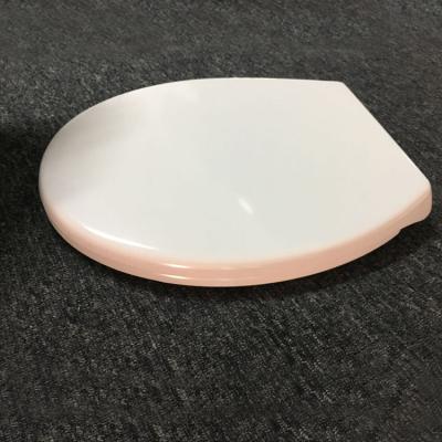 China Slow-end Toilet Seats UF Toilet Lid One Button Bathroom UF Toilet Seat WC Soft Narrow Toilet Lid for sale