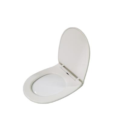 China Slow-end Sanitary Round Toilet Seats Bathroom WC PP Toilet Seat Cover Round Lid Fit For Glow & SEVEN for sale