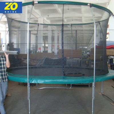 China With Custom Outdoor View Zoshine Trampoline Zelt 10Ft New Protective Net Wholesale 10ft Style Trampoline for sale