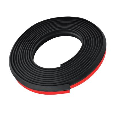 China High Quality Waterproof Customized EPDM Rubber Lip Seal Strip Car Rubber Skirt For Sale for sale