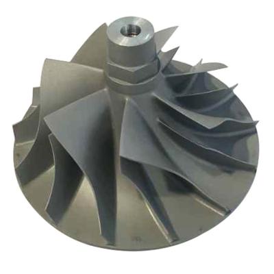 China Resin Sand Casting Ductile Iron Customized CNC Processing Pump Impeller High Wear Resistance Cast Steel OEM & ODM for sale