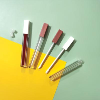 China CY642 Cosmetic In Stock 2ml Clear Plastic Lip Gloss Tube Lip Gloss Containers Empty Tube for sale