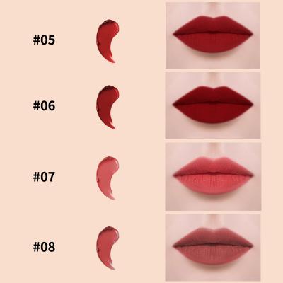 China Waterproof In Stock Multiple Color Lip Gloss Matte Finish Liquid Lipstick Long Lasting Lip Gloss Private Label Lip Gloss Waterproof for sale