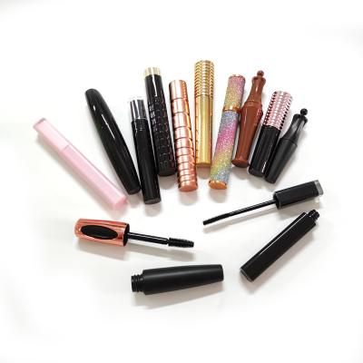 China Custom J 10ml Tube For Eyeliner Wand Empty Tube Cosmetic Packaging With Chemical Eyelash Brush Black And Pink for sale