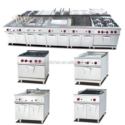 China Commercial Catering Stainless Steel Combination Cooking Ranges Industrial Kitchen Equipment for sale