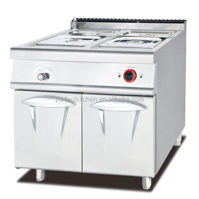 China Commercial Electric Stainless Steel Soup Bain Marie With Cabinet for sale