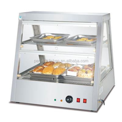 China Keep Food Waming Electric Heated Food Display Showcase /Hot Food Warmer for sale