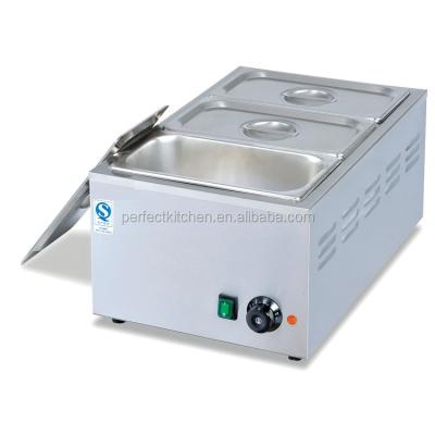 China Commercial Catering Electric Heating Bain Marie Table Top With 3pcs GN1/3 Trays for sale