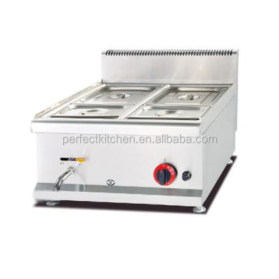 China commercial stainless steel countertop gas food warmer bath marie for sale for sale