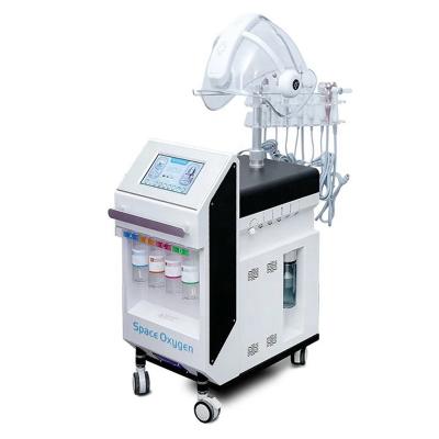 China AquaSure H2 Dye Removal + Aqua Facial H2O2 + Oxygen Jet Peel + Photon LED Oxygen Mask 10 in 1 Hydra Dermabrasion Facial Machine for sale