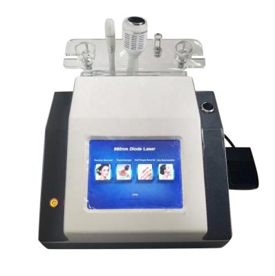 China Pigment Removal 4 in 1 Ultrasound Physiotherapy 980nm Diode Laser Spider Vein Therapy Ultrasound Physiotherapy Anti Aging Beauty Machine for sale