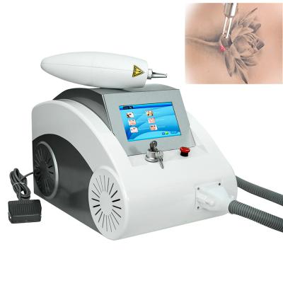 China Portable pigment removal q switch ND yag laser tattoo removal pigmentation removal machine/tattoo removal for sale