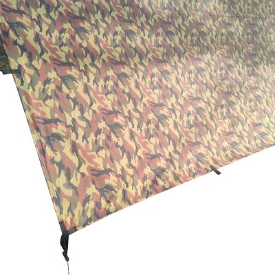 China Outdoor Waterproof Windproof Canvas Pole Canopy Tent For Bell Tent , Beach Canopy for sale