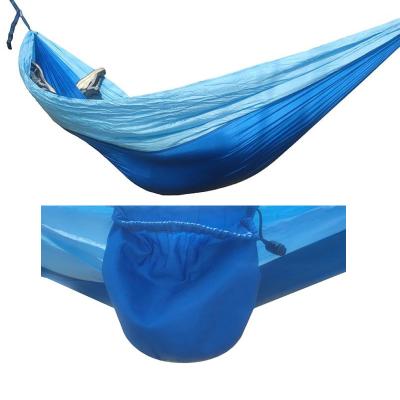 China Adult camping hammock with mosquito net and rainfly for sale