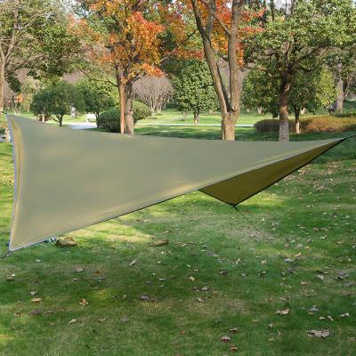 China Manufacturer Ultralight Sun Shade Poly Flysheet Camping Rise Tarp for sale