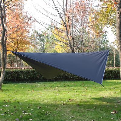 China Outdoor Camping Backpacking Ultralight Poly Fabric Sun Shelter Tent Tarp Ultralight for sale