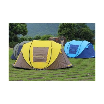 China Camouflage Game Noise Set Up / Automatic Tent Field 4 To 5 Person Family Instant Easy Camping Tent for sale