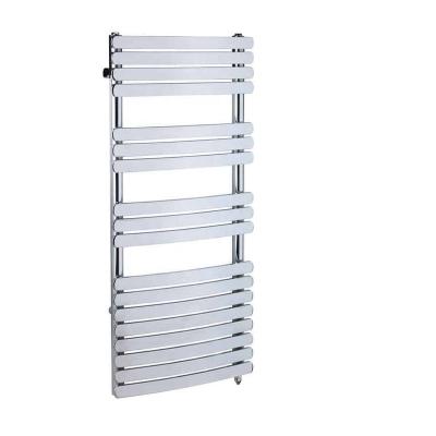 China Carbon Steel Chrome Flat Panel Heated Towel Rails Radiators for sale