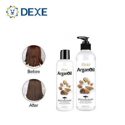 China 2019 Crescent Hair Loss Prevention Hair Oil Morocco Argan Oil Shampoo Mask Conditioner for sale