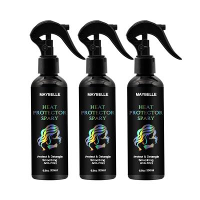 China Organic Quick Dry Add Shine Light Thermal Hair And Heat Tamer Protective Spray For Natural Hair Extensions for sale