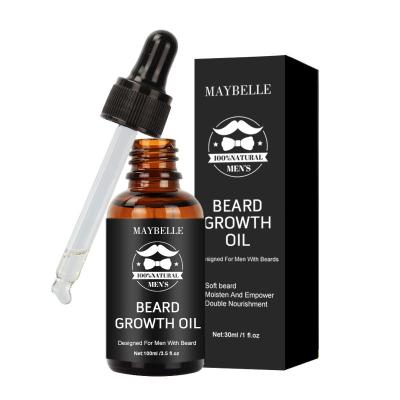 China Wholesale 30ml Nature Pure Organic Regrowth Best Essential Men Care Beard Growth Oil Private Label for sale