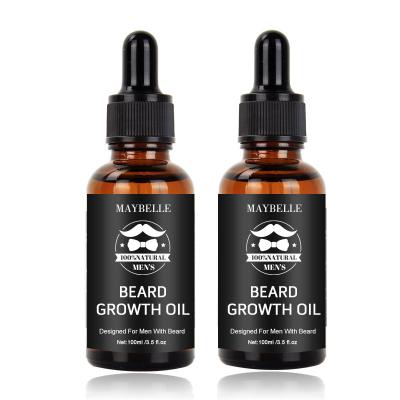 China Mens Regenerating Custom Organic Beard Care Grow Beard Deeper Soften Nourishing Enhancer Beard Growth Oil for sale