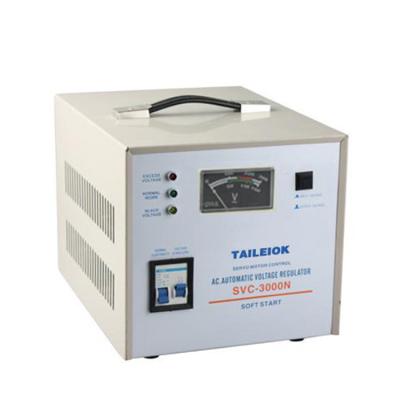 China SVC SVC 3000va AC Automatic Voltage Regulator Stabilizer for sale