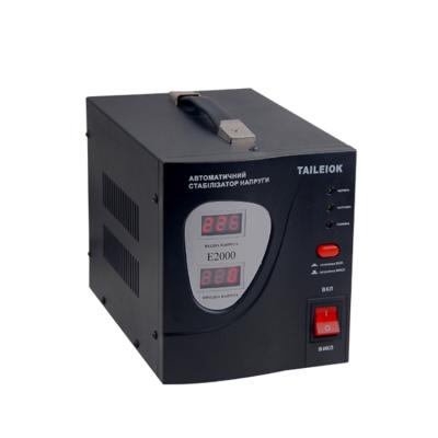 China SVR-1500W SVR svr AC Relay Type Electronic Voltage Stabilizer Regulator for sale