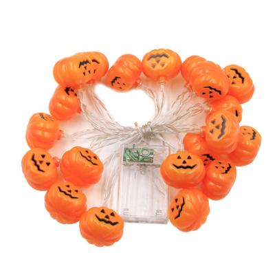 China On /off Pumpkin Copper Wire Led , Warm White IP20 Led Stringlight Battery Operated Decoration Hot Sale Factory Price Halloween for sale