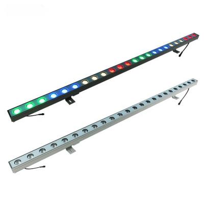 China Building/Hotel/Plaza/Mall/Outdoor High Rise Linear Seal IP65 DMX RGB LED Bridge LED Wall Linear Wall Light For Facade Architectural Building Lighting for sale