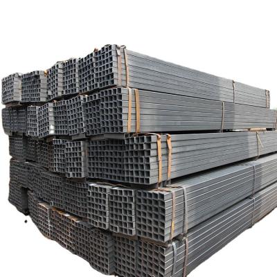 China Ms liquid pipe black square steel pipe, black square steel pipe, black square tube for sale