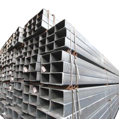 China Liquid pipe rectangular hollow section, square steel pipe and tube shs rhs, perforated square tubes for sale