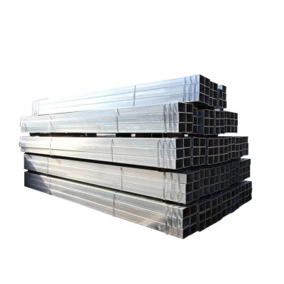 China Liquid Pipe 10x20 Galvanized Square Rectangular Steel Pipe, Galvanized Rolled Hollow Section, Mild Steel Square Pipe for sale