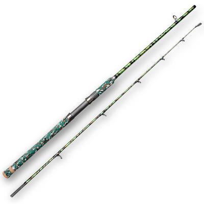 China TAIGEK Carbon Fiber Baitcasting Casting Heavy Power Bass Fishing Lure Rods Catfish Rod for sale