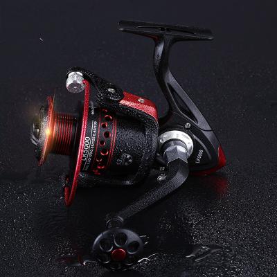 China Reel 1000-7000 Series Metal Reel Fishing Straight Spinning Reel For Trout Fishing for sale