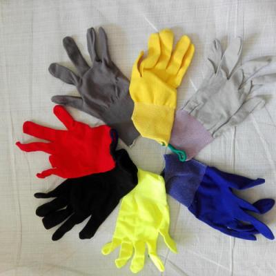 China Anti-heat glove liner with any color material (nylon, cotton, polyester, bamboo fiber gloves) without any liner for sale