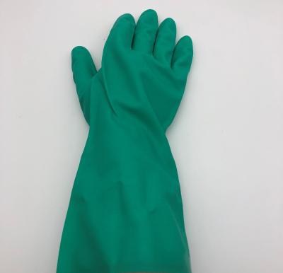 China Househould Household LongWaterproof Oilproof Rubber Working Cleaning Gloves for sale