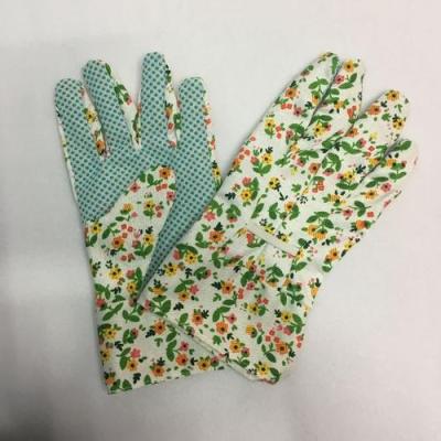 China Proetct kids hands colored kids gloves gardening kids working glovse with cute patterns for sale